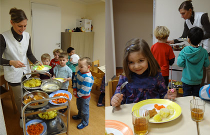 Partyservice Schäufler übernimmt auch das Catering bei Schulen und Kindergärten in Frankfurt und Rhein-Main